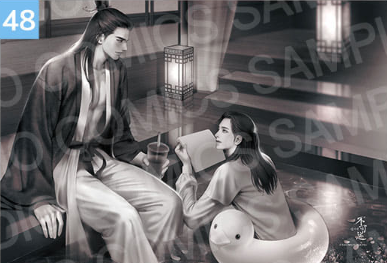 [Pre-order] [20th Anniversary] Illustration Suede Poster + L Holder 01