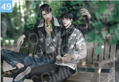 [Pre-order] [20th Anniversary] Illustration Suede Poster + L Holder 01