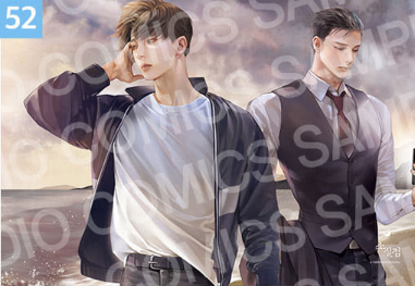 [Pre-order] [20th Anniversary] Illustration Suede Poster + L Holder 01