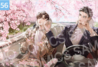 [Pre-order] [20th Anniversary] Illustration Suede Poster + L Holder 01