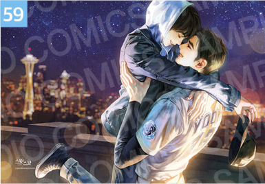 [Pre-order] [20th Anniversary] Illustration Suede Poster + L Holder 01