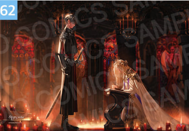 [Pre-order] [20th Anniversary] Illustration Suede Poster + L Holder 01