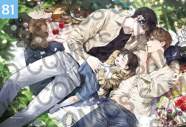 [Pre-order] [20th Anniversary] Illustration Suede Poster + L Holder 02