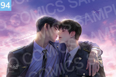 [Pre-order] [20th Anniversary] Illustration Suede Poster + L Holder 02