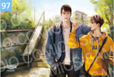 [Pre-order] [20th Anniversary] Illustration Suede Poster + L Holder 02