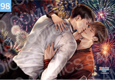 [Pre-order] [20th Anniversary] Illustration Suede Poster + L Holder 02