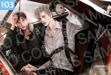 [Pre-order] [20th Anniversary] Illustration Suede Poster + L Holder 02