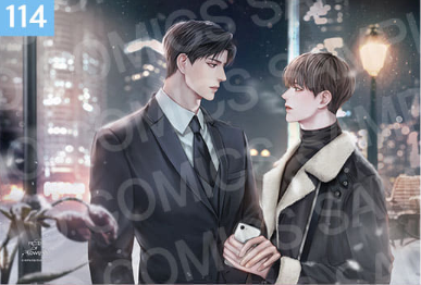 [Pre-order] [20th Anniversary] Illustration Suede Poster + L Holder 02