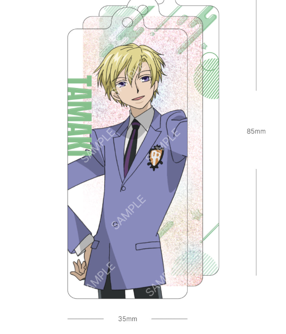 Ouran High School Social Club - Glitter Acrylic Keyring