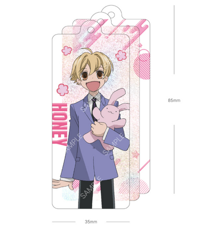 Ouran High School Social Club - Glitter Acrylic Keyring