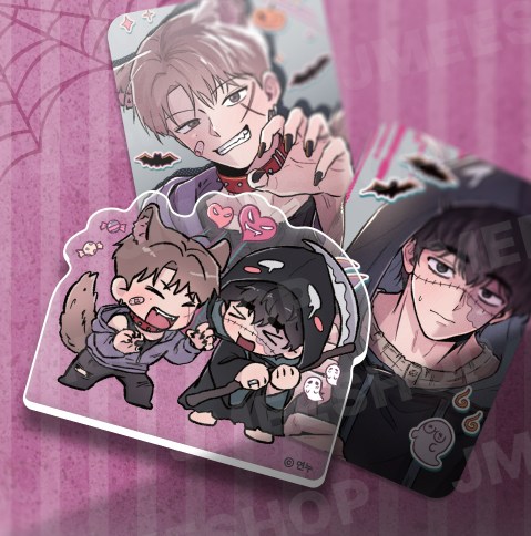 Halloween Acrylic Block