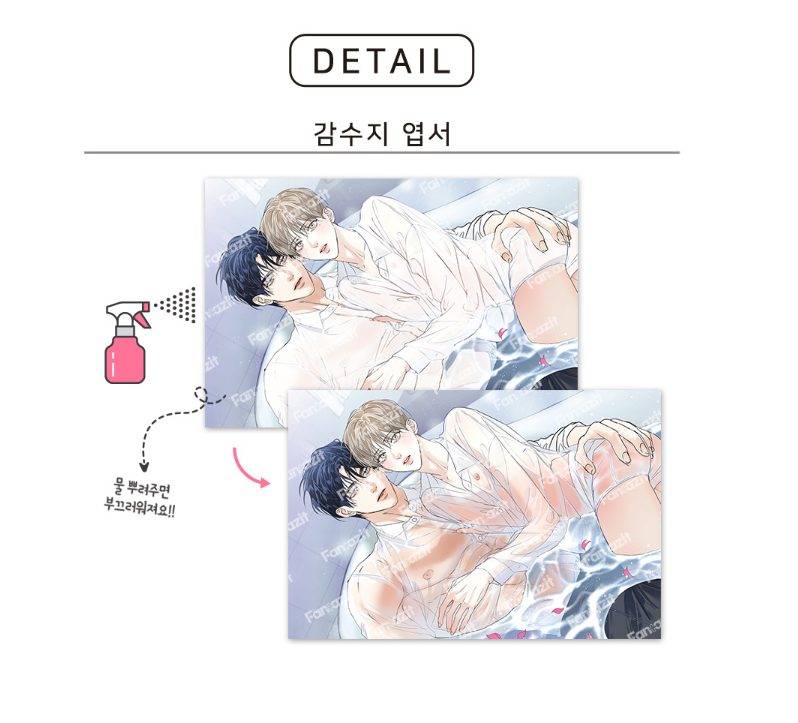 [Pre-order] Cry Me A River Water Sensitive Postcard Set