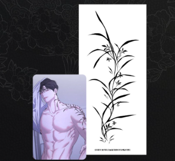 [Pre-order] Night of Muheun Tattoo Sticker Set