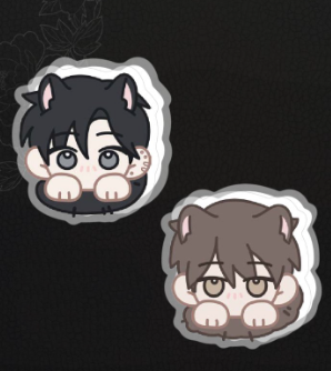 [Pre-order] Night of Muheun Acrylic Clip 2p Set