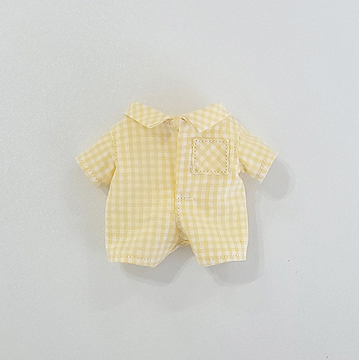 10cm Doll Pastel Check Jumpsuit