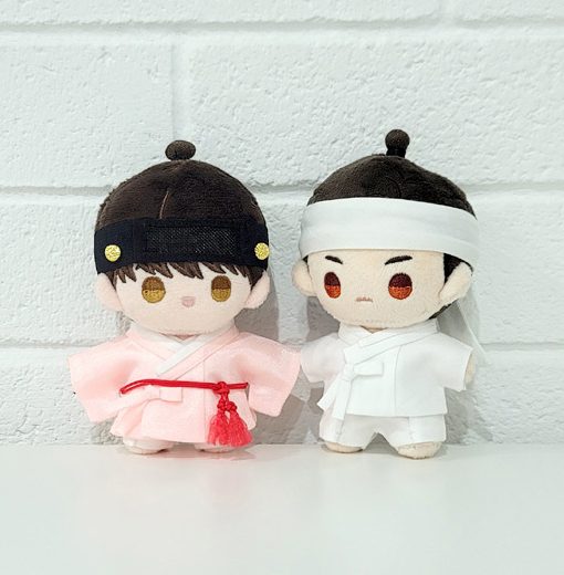 10 cm White Hanbok Set