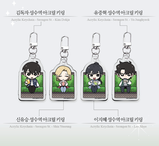 Omniscient Reader's Viewpoint Character Keychain