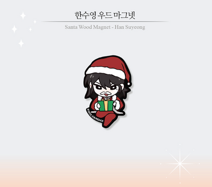 Omniscient Reader’s Viewpoint Santa Wooden Magnet