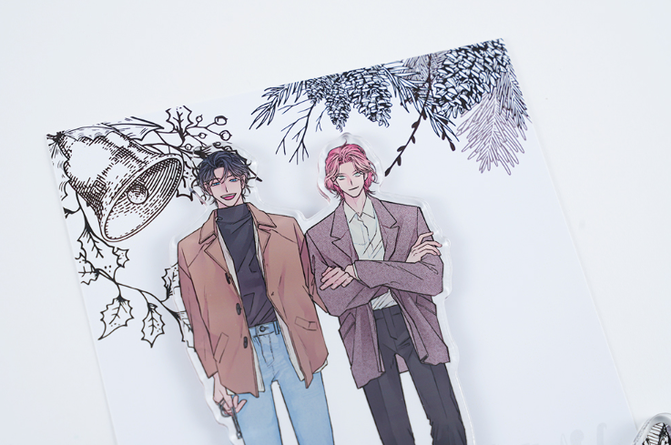 Holiday Film Collage Acrylic Stand