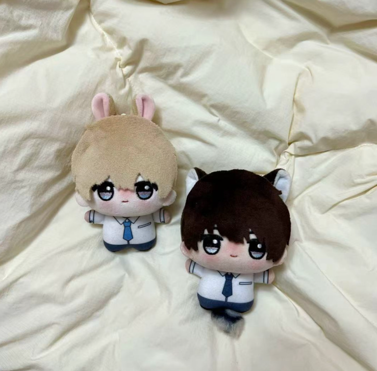 No Love Zone Plush Doll Set