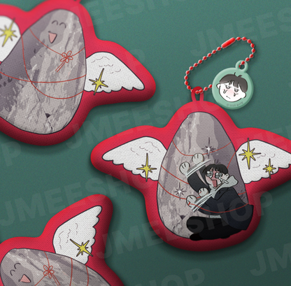 Red Thread Quest Cushion Keyring