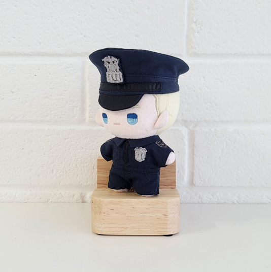 10 cm Doll Police Uniform