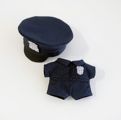 10 cm Doll Police Uniform