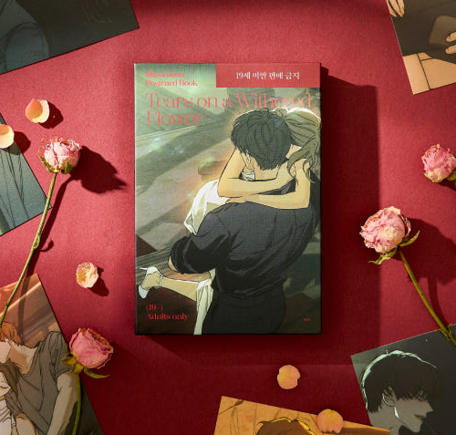 [PRE-ORDER] Tears on a Withered Flowers Illustration Postcard Book (19+)