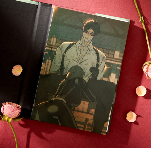 [PRE-ORDER] Tears on a Withered Flowers Illustration Postcard Book (19+)