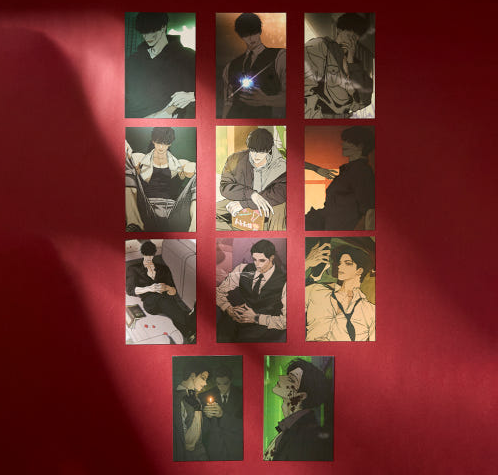 [PRE-ORDER] Tears on a Withered Flowers Illustration Postcard Book (19+)