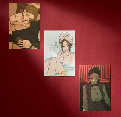 [PRE-ORDER] Tears on a Withered Flowers Illustration Postcard Book (19+)