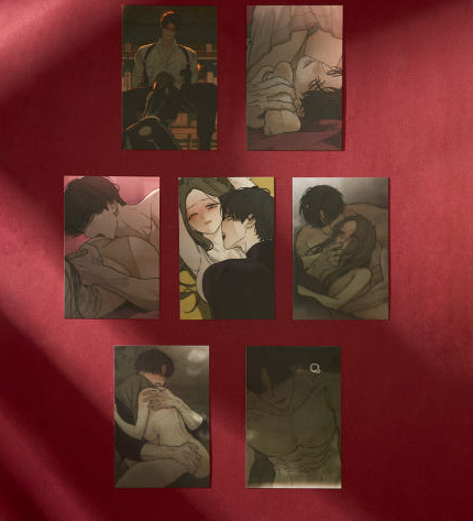 [PRE-ORDER] Tears on a Withered Flowers Illustration Postcard Book (19+)