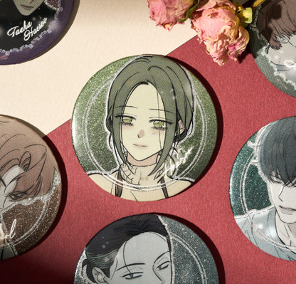 Tears on a Withered Flowers Can Badge (Random)