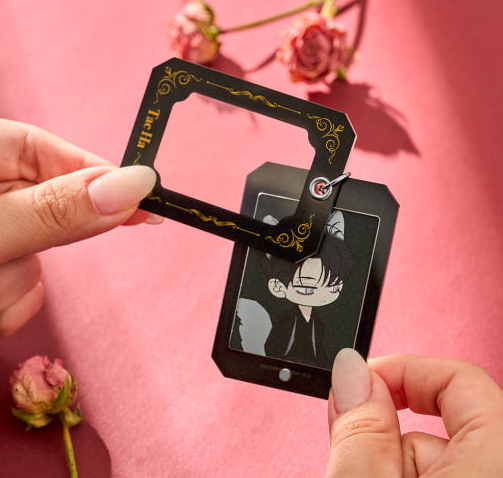 Tears on a Withered Flowers SD Card Holder Keychain