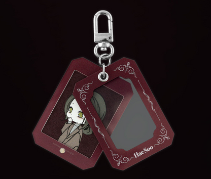 Tears on a Withered Flowers SD Card Holder Keychain