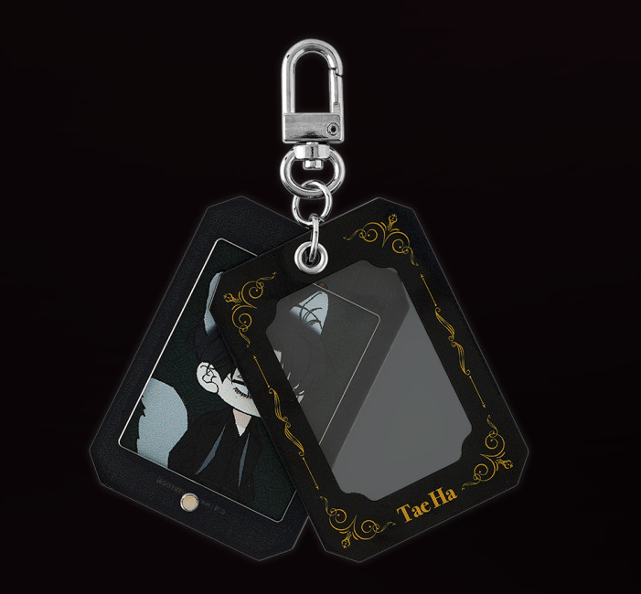 Tears on a Withered Flowers SD Card Holder Keychain