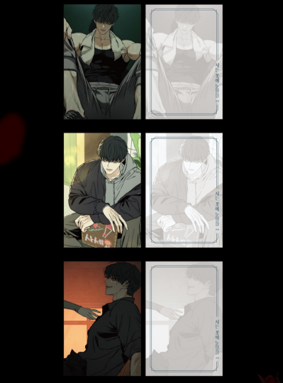 [PRE-ORDER] Tears on a Withered Flowers Illustration Postcard Book (19+)