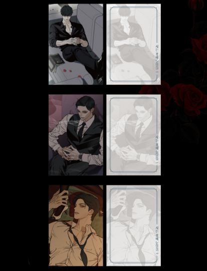 [PRE-ORDER] Tears on a Withered Flowers Illustration Postcard Book (19+)