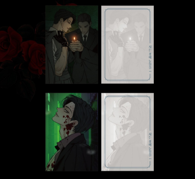 [PRE-ORDER] Tears on a Withered Flowers Illustration Postcard Book (19+)