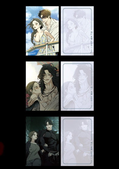 [PRE-ORDER] Tears on a Withered Flowers Illustration Postcard Book (19+)