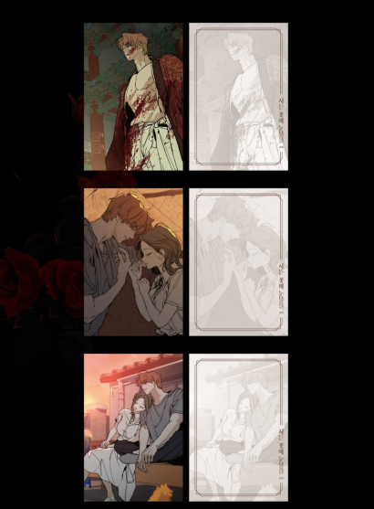 [PRE-ORDER] Tears on a Withered Flowers Illustration Postcard Book (19+)