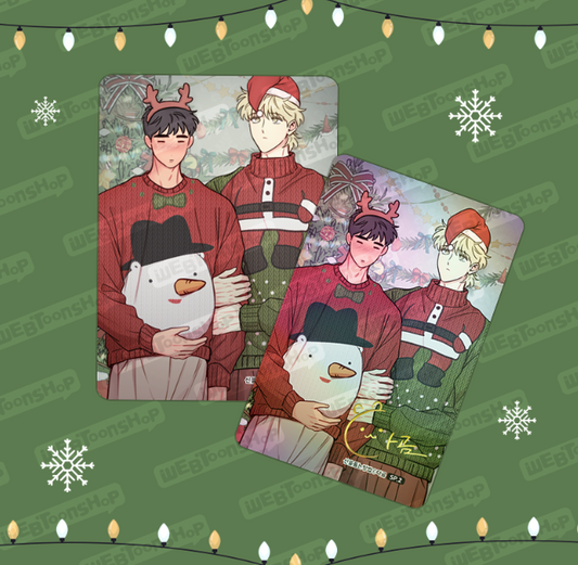 [Pre-order] The Sacred Serpent's Seduction  Webtoon Holiday Photocard Special Limited SET