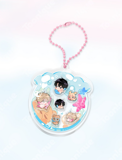 [Pre-order] Hyung's Omega Acrylic Shaker Keychain