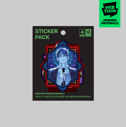 Killer Peter Big Sticker Pack