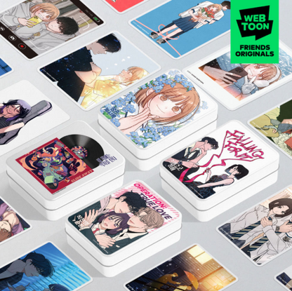Webtoon Originals Photocard Tin Case Set