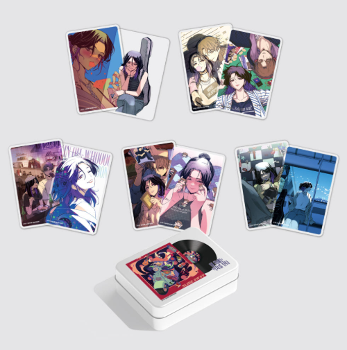 Webtoon Originals Photocard Tin Case Set