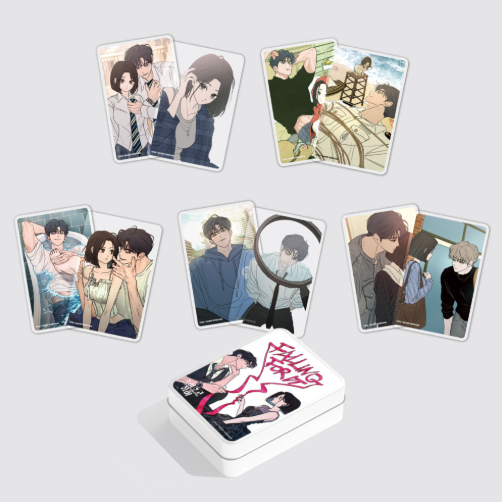 Webtoon Originals Photocard Tin Case Set