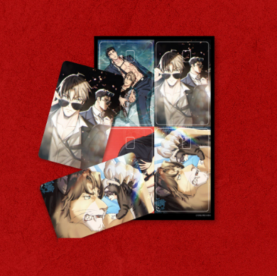 Pian Pian/Triad and Tribulations Credit Card Sticker Set