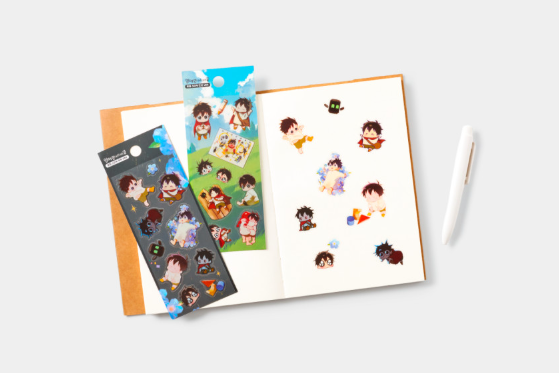 On the Way to Meet Mom Transparent Stickers