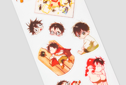 On the Way to Meet Mom Transparent Stickers